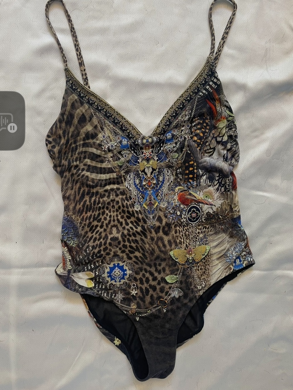 CAMILLA Treasure Chaser Low Back Bodysuit | Size L | Never Worn | Authentic - Picture 11 of 16